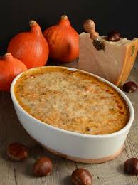 Gratin Potimarron Chataignes Et Parmesan Recette En 2020 Gratin Potimarron Recette Potimarron Recette Gratin