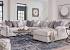 Beige Leather Sofa