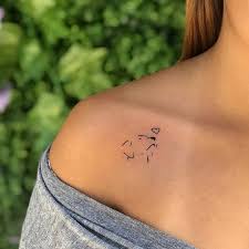 Little Ink Family Tattoo On Instagram Small Tattoos With Great Meaning Tattoo In 2020 Family Tattoos Small Shoulder Tattoos Small Tattoos
