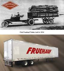 Image result for Fruehauf Trailer Red 1956 Wayne Works