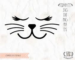 Download Cat Face With Whiskers Eyelashes Lashes Svg Png Eps Pdf Crochet Cat Face Cat Face Crochet Cat