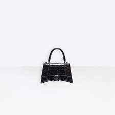 Are your sure you want to delete this item? Women S Hourglass Xs Top Handle Bag In Black Balenciaga Us
