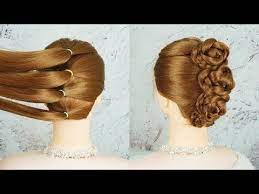 Frisuren Anleitung Geflochtene Frisuren Mittellang 5 Minute Crafts Hairstyles Frenc In 2021 Braided Bun Hairstyles French Braid Buns Easy Wedding Guest Hairstyles
