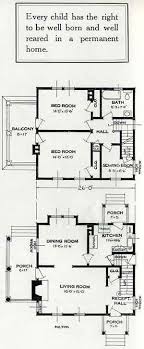 Standard Home Plans For 1926 The Milton Cottage Floor Plans House Plans Vintage House Plans