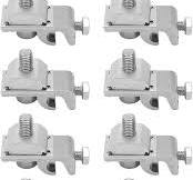 Amazon.com : Solar Panel Ground Clamp, 10Pcs Solar Mounting ...