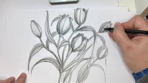 Disegni disegni a matita fiori dipinti dipinti. Come Disegnare Un Fiore Di Calla Tutorial Youtube