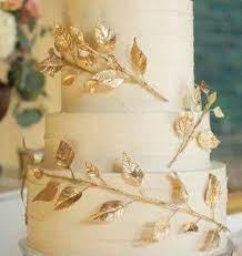 Gold Leaves Cakecentral Com