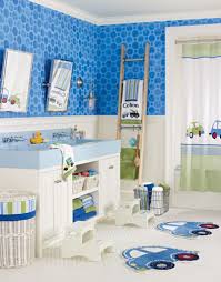 | dahlia floral shower curtain in yellow, blues and grays. How To Choose Color For A Bathroom Pottery Barn Kids
