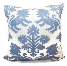 Schumacher Blue Regalia Lion Decorative Pillow Covers 18x18 Etsy In 2020 Decorative Pillow Covers 18x18 Cushion Pillow Covers Pillow Cover Design