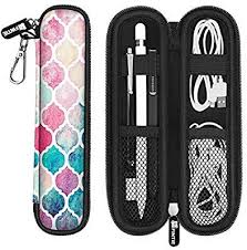 Amazon Com Fintie Pencil Holder Case For Apple Pencil 1st And 2nd Gen Soft Neoprene Zipper Carrying In 2020 Ipad Mini Accessories Ipad Accessories Apple Ipad Case