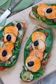 Tartine Chaude Aux Epinards Patate Douce Et Noix De Pecan Vegan Tartine Chaude Recettes Sans Sel Recette Tartine