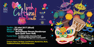 Ipoh garden → ipoh parade mall, 22 jan 2019. Tourism Perak Ipoh Cultural Parade 2017 23 Julai 2017 Facebook