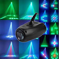 10w 64led Rgbw F5mn Stage Light Crystal Xmas Club Dj Party Disco Laser Lights Lamp Disco Laser Lights Led Stage Lights Stage Lighting