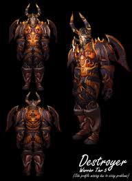 So what to do with all the money i got by round 100 on four circles? Destroyer Armor Wowwiki Fandom