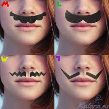 Katara 1826 Fake mustache for Kids