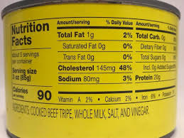 Beef Tripe Nutrition Facts - Eat This Much