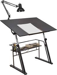 Amazon Com Studio Designs Zenith Craft Desk Drafting Table Top Adjustable Drafting Table Craft Table Drawing Desk Hobby Ta In 2020 Hobby Table Tilt Table Craft Table