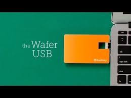 The Wafer Usb Business Card Usb Business Cards Custom Usb Wafer