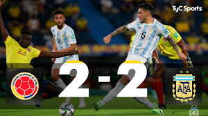 Resultado online colombia vs argentina. Colombia 2 2 Argentina Eliminatorias A Qatar 2022 Fecha 8