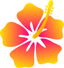 Pink And Yellow Hibiscus Flower Free Clip Art Hibiscus Clip Art Flower Clipart Flower Drawing