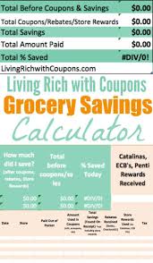 Check out walmart grocery app coupons for more savings on groceries & personal items. Free Grocery Savings Calculator From Lrwc Tips Saving Spreadsheet Extreme Coupon Template App Spreadshirt Code Canada Download Sarahdrydenpeterson