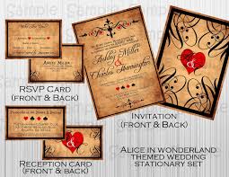 12 Alice In Wonderland Wedding Invitations Wedding Invitation Fun Wedding Invitations Wedding Invitations Stationery Wonderland Wedding Invitations