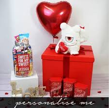 A truly unique gift reflects an element of the recipient's personality. Deluxe Valentines Gift Box
