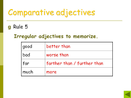 About 40 comparatives pdfs and other teaching ideas, and see link below many more combining comparative and superlative. Comparative And Superlative Adjectives Ppt Video Online Download