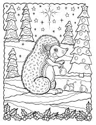 Download 5 Pages Of Christmas Coloring Pages Fun And Whimsical Etsy
