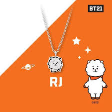 I absolutely love the little munchkins ! Ost X Bt21 Silver Necklace Rj Hallyu Mart