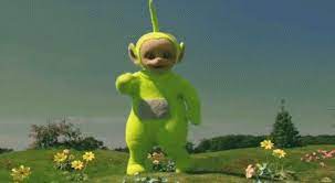 Maria De Fatima On Twitter Me Falta Un Teletubie De Sticker Teletubbies Dancing Gif Teletubbies Funny