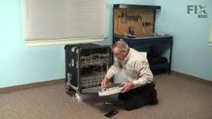 To fix kitchenaid dishwasher detergent dispenser. Kitchenaid Dishwasher Repair How To Replace The Detergent Dispenser Youtube