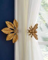 Gold Bee Tieback And Hook J D Williams Bee Room Yellow Bedroom Decor Curtains