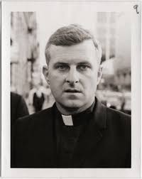 Another priest : Close up portrait of Father Anthony Mullaney, a Catholic  priest from Boston and member of the Milwaukee 14