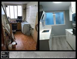 Además de pintar los muebles de madera, también renovamos con esmalte. Pintar Los Azulejos O Reformar La Cocina Pintores Madrid