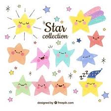 Hand Drawn Star Collection How To Draw Hands Vector Free Graphic Design Templates