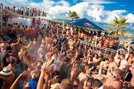 Zrce Pag Island This Is Our Ibiza Party Island Where Everybody Goes On Summer Parties But Not A Place For Me Croatia Party Croatia Island