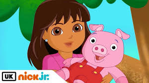 She's an energetic and enthusiastic explorer who loves going on adventures with her best friend boots. Dora And Friends Sing Along Piggies Song Nick Jr Uk Youtube