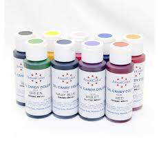 Gel food colorings can be used interchangeably with our liquid food colorings. Americolor Candy Colour Oil Based 2oz Bottle Lollipop Cake Supplies