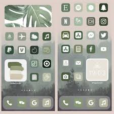 200 Ios 14 Icons App Covers Boho Aesthetic Iphone Digital File Forest Green Nature Mix Widgets And Background In 2021 Iphone Wallpaper App Ios App Iphone Iphone Photo App