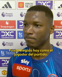 🗣️ Las palabras de Moi al ser elegido como el Jugador del Partido ante el  Manchester United 🔝 🇪🇨