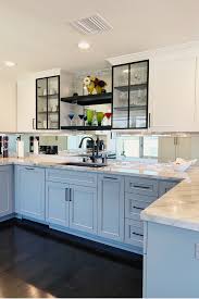 Here, we gather the best backsplash tile designs for home kitchens and commercial settings. White Kitchen Mirrored Backsplash Instaimage