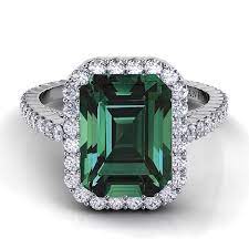 Engagement Rings With Colorful Stones Wedding Engagement Colored Engagement Rings Green Engagement Rings Engagement Ring Types
