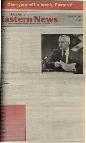 Daily Eastern News: March 20, 1987