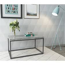 You'll learn how to make a concrete mo. Roomfitters Faux Cement Coffee Table With Metal Frame Box Faux Concrete Top Accent Table With Minimalist Industrial Style For Living Room And Bedroom Cement Buy Online In Dominica At Dominica Desertcart Com Productid