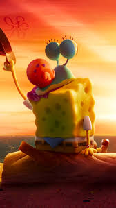 Hd wallpaper für iphone crazy wallpaper wallpaper size cute patterns wallpaper best iphone wallpapers cute. 325456 Spongebob Gary Sunset Spongebob Movie Sponge On The Run 4k Phone Hd Wallpapers Images Backgrounds Photos And Pictures Mocah Hd Wallpapers