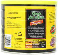 Chock Full O Nuts Original Ground Coffee Canister 26 Oz Details Can Be Found By Clicking On The Image This Is Coffee Grounds Coffee Store Coffee Canister