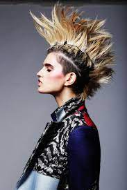 Sasha Panika By George Pavlenko In Pretty In Punk For Fashion Gone Rogue Rock Hairstyles Short Punk Hair Punk Rock Hair