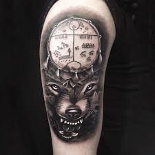 3d Realistic Turkish Mountain Wolf Tattoo Gercekci Realistik Tengri Kurt Kam Davulu Dovmesi By Bora Mesut Palas Istanbul Tr Skull Tattoo Tattoos Instagram