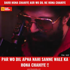 All Superhit And Powerful Dialogues Of Kgf In Hindi Whatsapp status for boys and girls to express their attitude in hindi. powerful dialogues of kgf in hindi